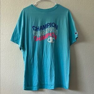 Champion Teal Tshirt